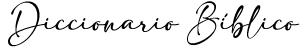 Diccionario Bíblico
